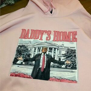 Pink Graphic Hoodie - Daddy's Home